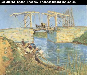 Vincent Van Gogh The Langlois Bridge at Arles (mk09)